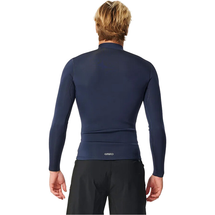 Rip Curl Hombres Dawn Patrol 1.5mm 2024 Chaqueta De Neopreno De Manga Larga 122MWJ - Dark Navy